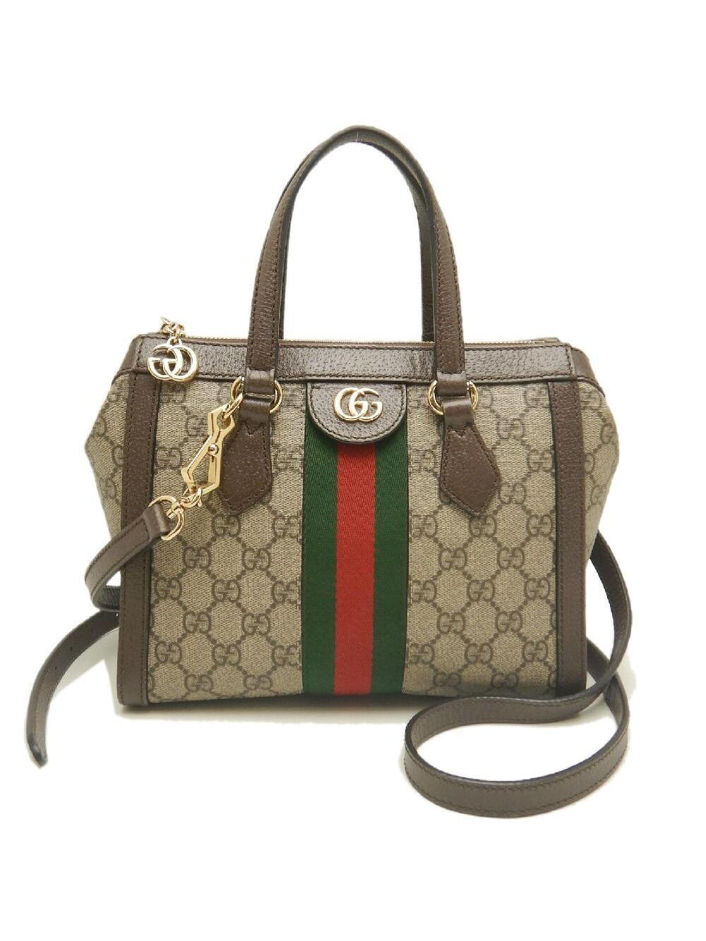 Gucci Ophidia Top Handle Tote Gg Coated #286210G15B